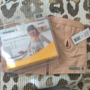 NWT Medela Easy Expression Bustier - Medium / Nude Color